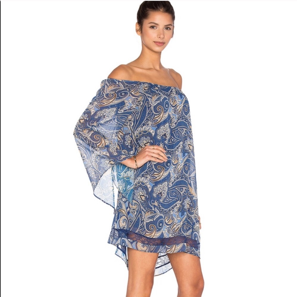 Alice + Olivia Dress in Mosaic Paisley print